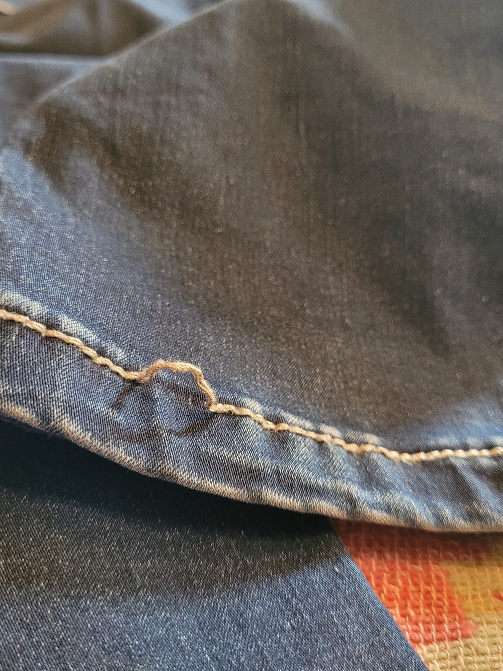 Rose Royce, NWOT, Rubberband Stretch Skinny Jeans in Dark Blue, 28 - Picture 6 of 8